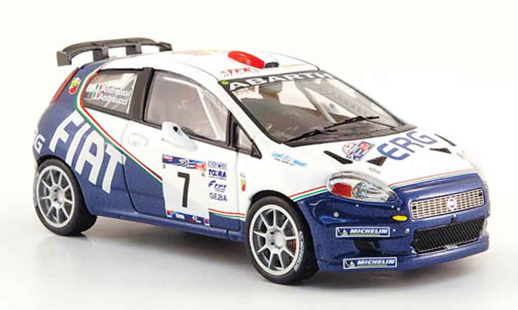 Fiat Punto 1/43 IXO S 2000 No.7 Sieger Rallye Mille Miglia 2006 modelauto