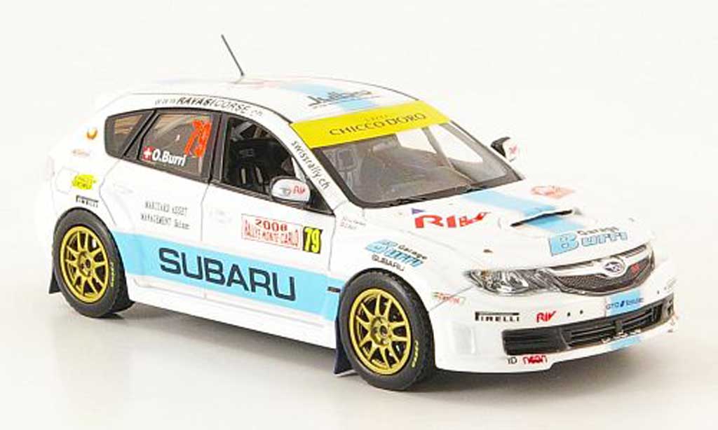 Subaru Impreza WRC 1/43 IXO WRC STI No.79 Rally Monte Carlo 2008 modelauto