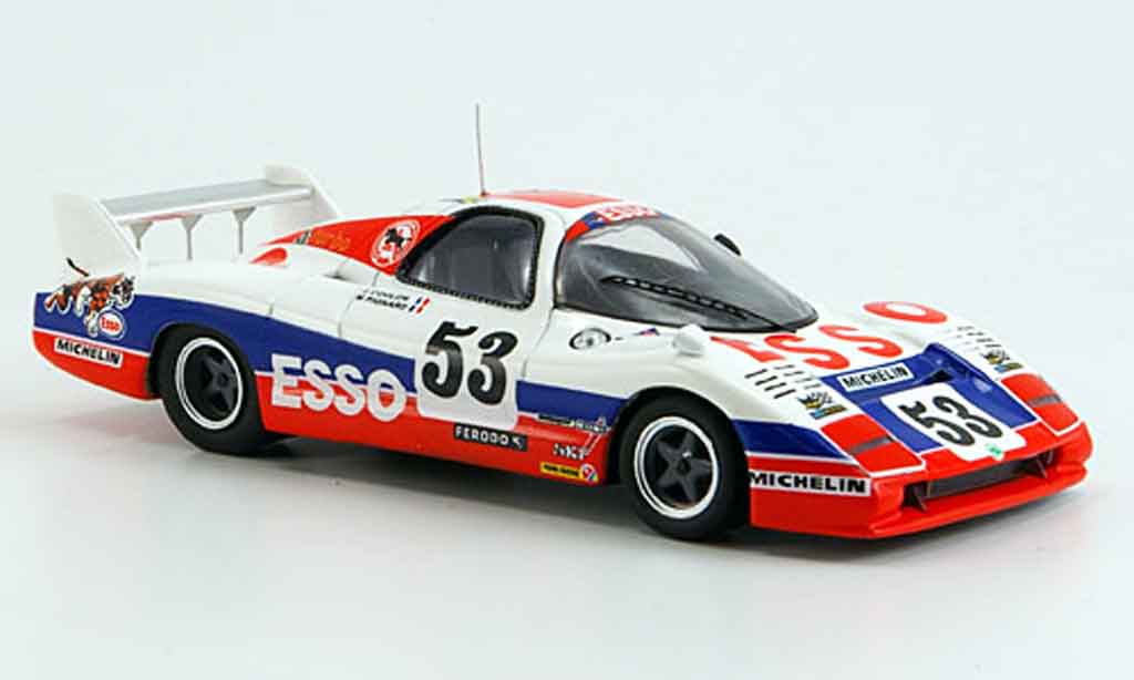 Peugeot WM 1979 1/43 Bizarre 1979 no.53 le mans P79 modelauto