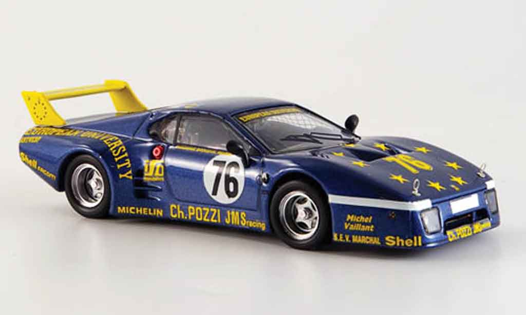 Ferrari 512 BB 1/43 Best BB no.76 le mans 1980 modelauto