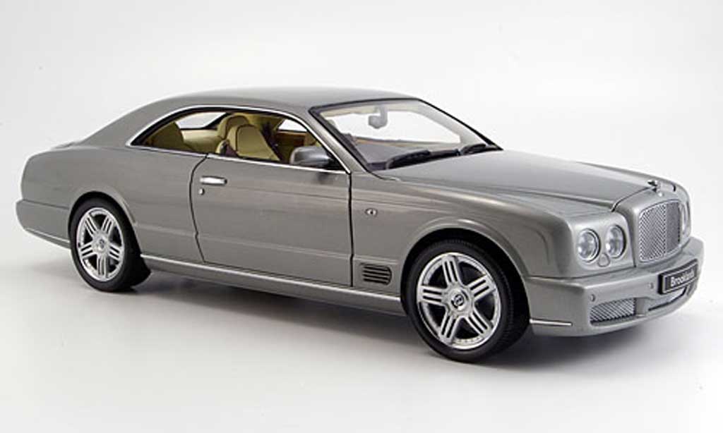 Bentley Brooklands 1/18 Minichamps grijs 2007 modelauto
