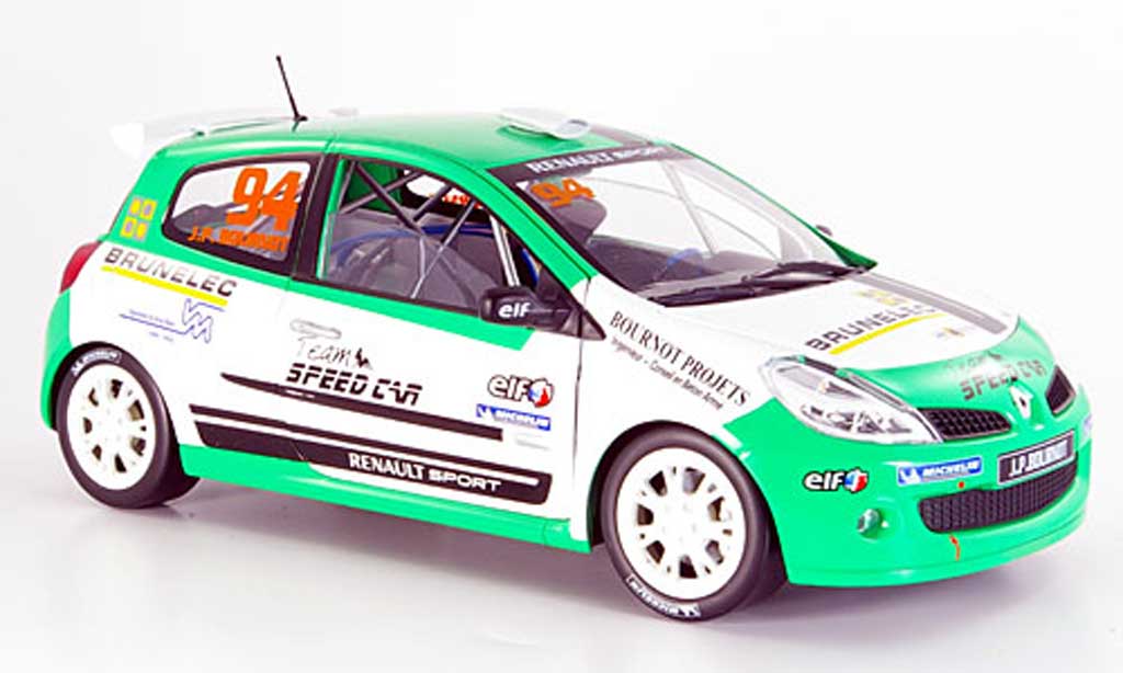 Renault Clio Cup 1/18 Solido Cup no.94 rs bournot 2007 modelauto