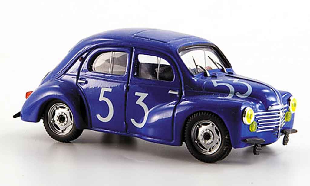 Renault 4CV 1/43 Eligor bol dor no. 53 1952 modelauto