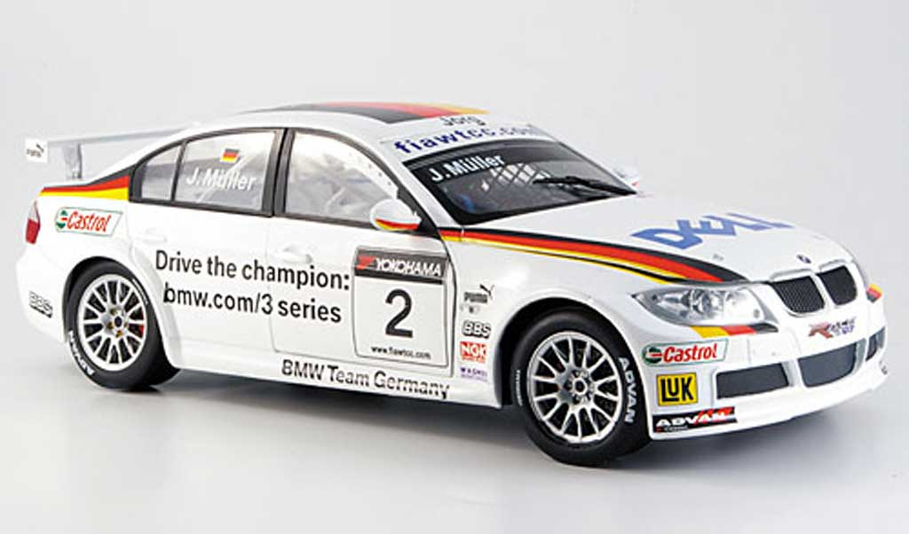 Bmw 320 E90 1/18 Guiloy E90 si no.2 muller WTCC modelauto