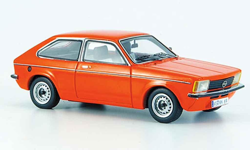Opel Kadett C 1/43 Neo C city rood 1978 modelauto