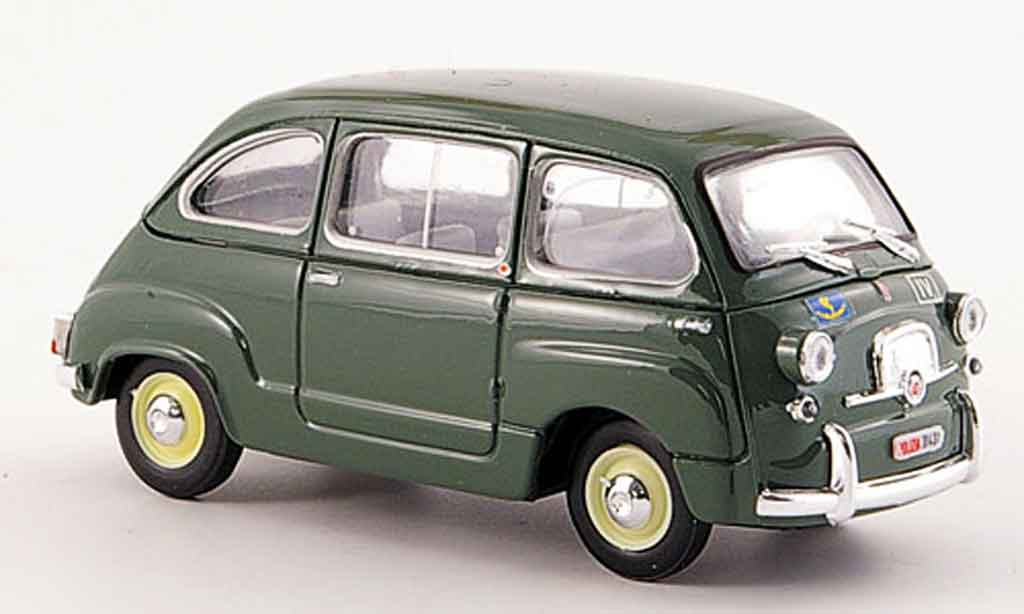 Fiat 600 1/43 Brumm D Multipla Polizia Stradale politie 1960 modelauto