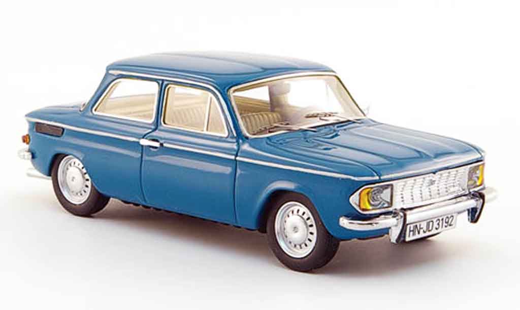 NSU 1200 C 1/43 Neo C grun blauw 1969 modelauto