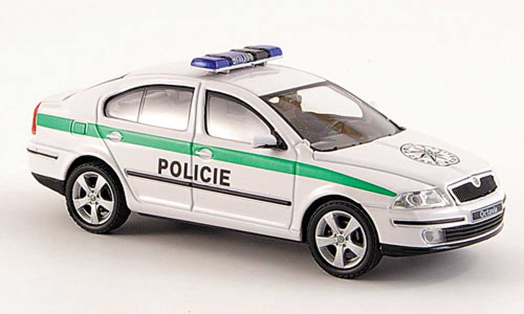 Skoda Octavia 1/43 Abrex Policie Politie Tschechien 2004 modelauto