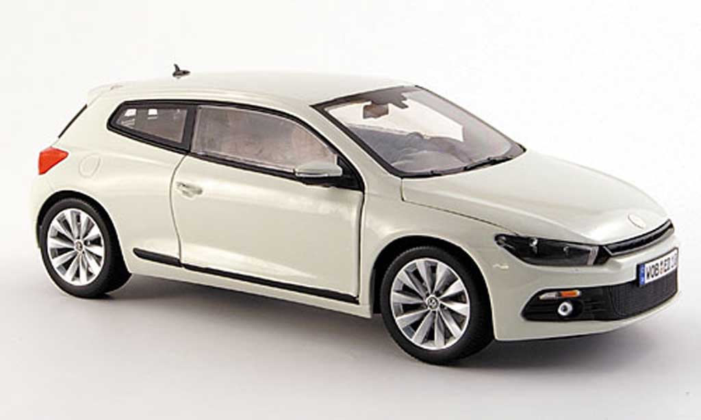 Volkswagen Scirocco 1/18 Norev 3 wit 2008 modelauto