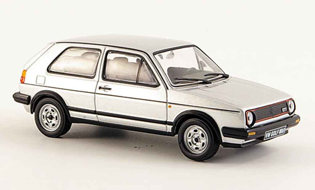 Volkswagen Golf 2 GTI 1/43 WhiteBox 2 GTI grijs metallic modelauto