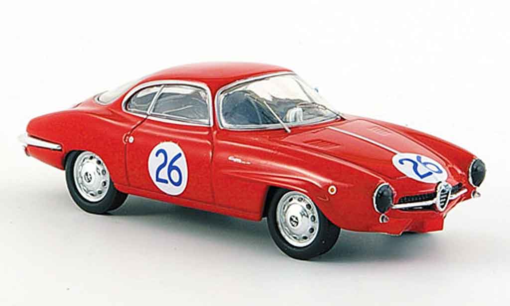 Alfa Romeo Giulietta Sprint 1/43 M4 Sprint speciale no.26 targa florio 1961 modelauto