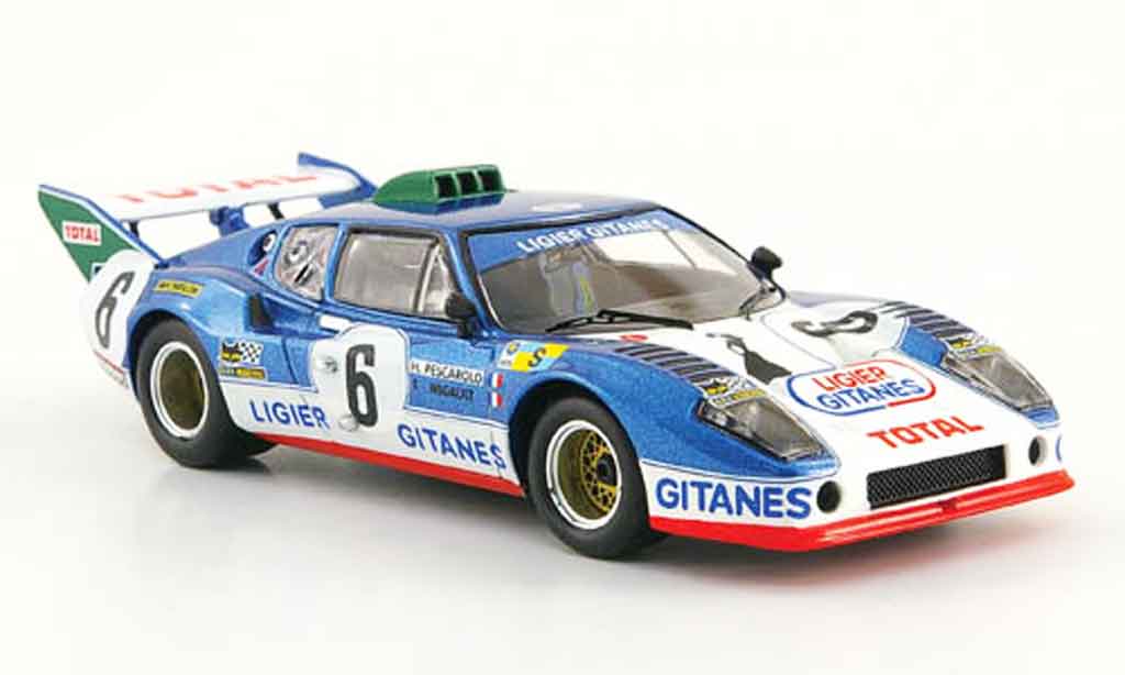 Ligier JS2 1/43 IXO Ford No.6 Total 24h Le Mans 1975 modelauto