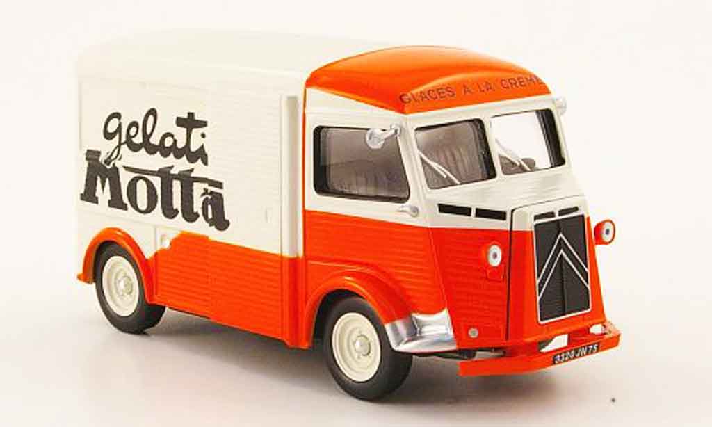 Citroen Type HY 1/43 IXO kastenwagen gelati motta 1962 modelauto
