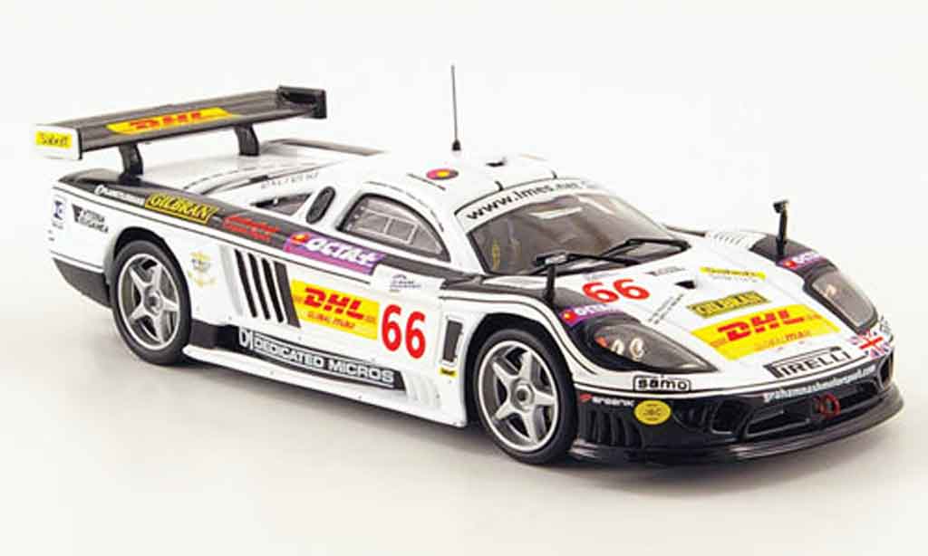 Saleen S7R 2005 1/43 IXO 2005 No.66 DHL 1000km Spa modelauto