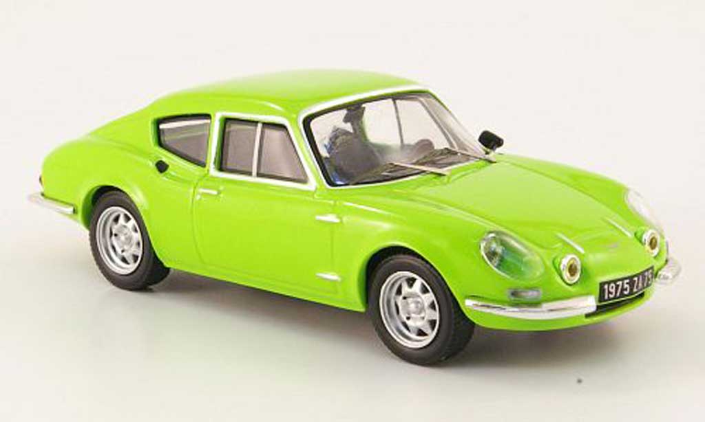 Simca CG 1/43 IXO 1300 Coupe grun 1973 modelauto