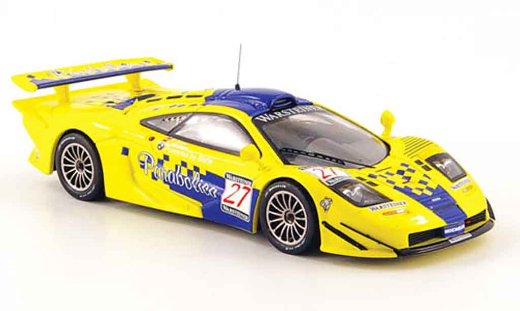 McLaren F1 1/43 IXO GTR No.27 Parabolica FIA GT Spa 1997 modelauto