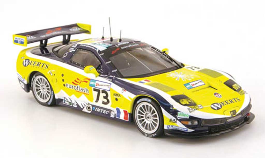 Chevrolet Corvette C6 1/43 IXO C6 R No.73 24h Le Mans 2007 modelauto