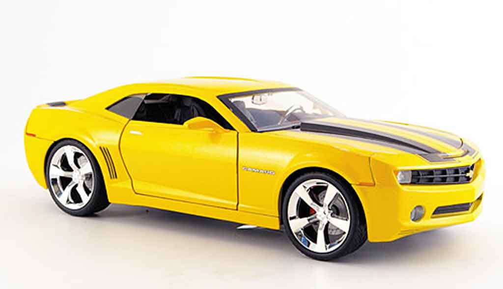 Chevrolet Camaro Concept 1/18 Jada Toys Concept geel/zwart 2006 modelauto