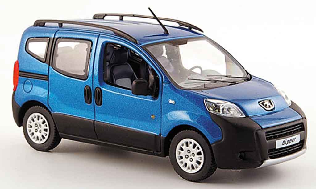 Peugeot Bipper 1/43 Norev tepee outdoor blauw 2009 modelauto