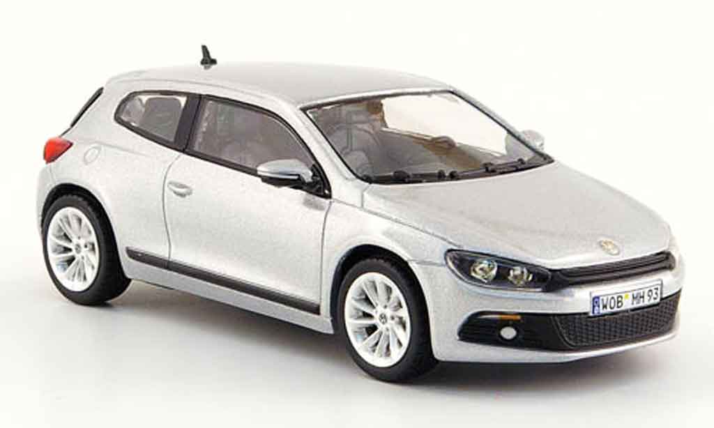 Volkswagen Scirocco 1/43 Norev scirocco 3 grijs metallic 2008 modelauto