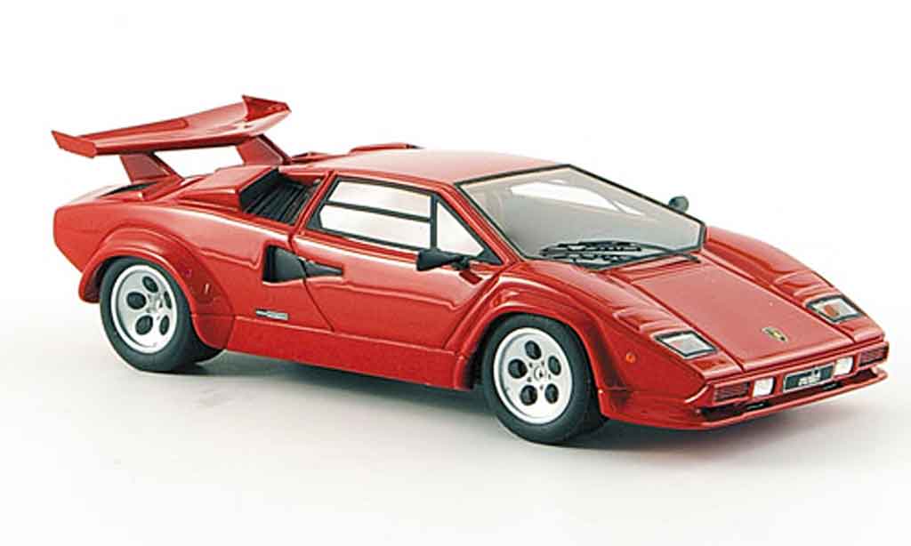 Lamborghini Countach LP 500 1/43 Look Smart LP 500 s rood 1982 modelauto