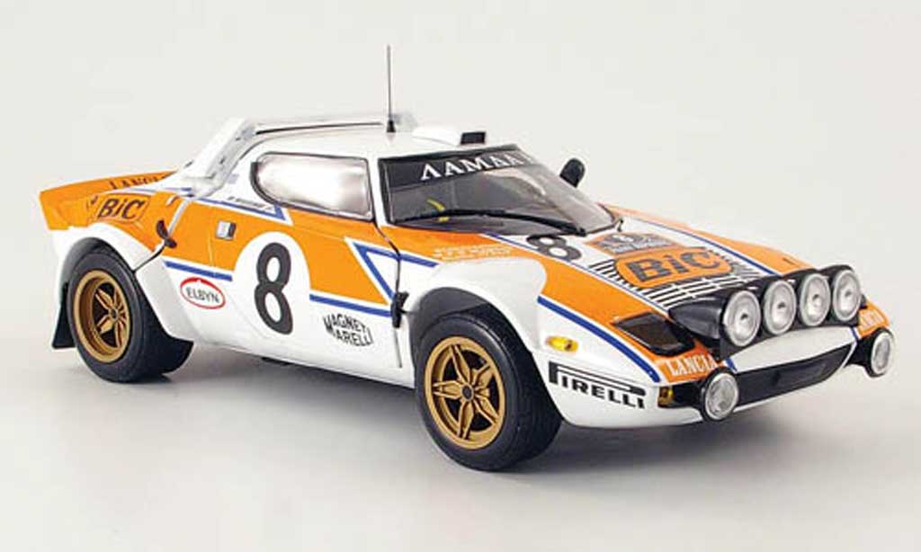 Lancia Stratos 1/18 Sun Star hf no.8 bic rallye grece 1978 modelauto