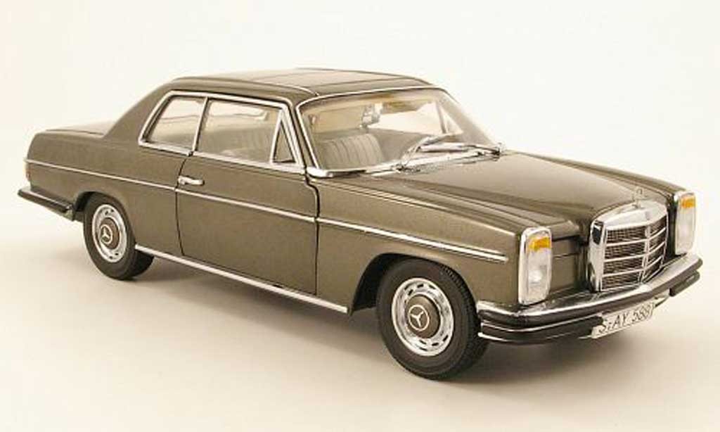 Mercedes Strich 1/18 Sun Star 8 280 coupe grijs 1968 modelauto