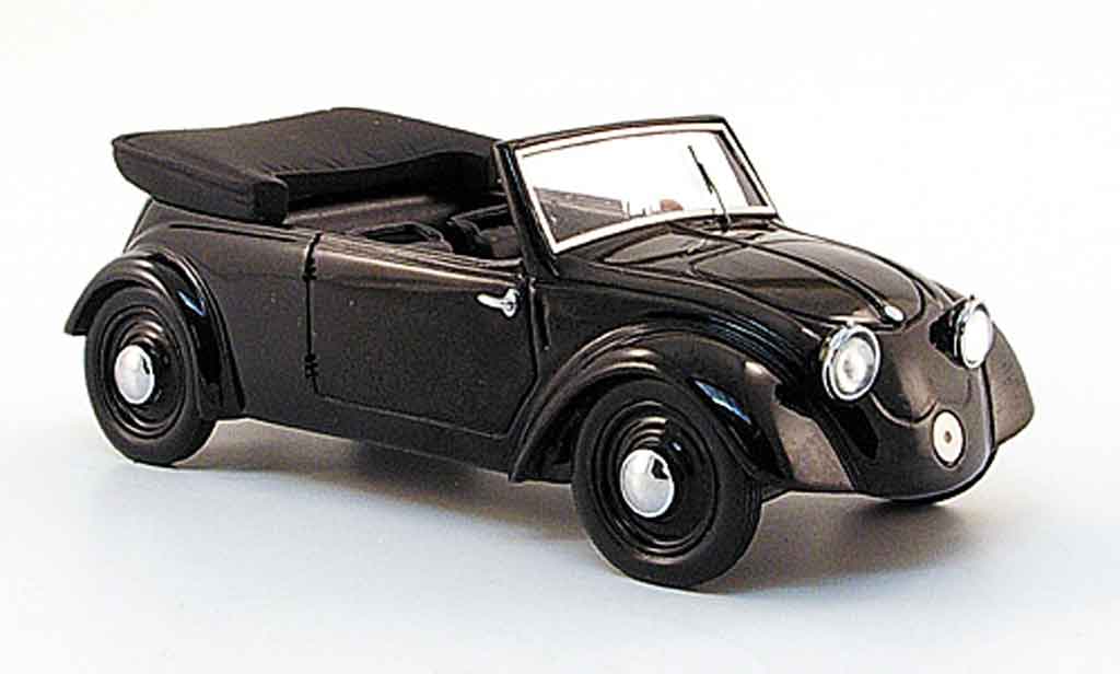 Volkswagen Combi 1/43 Premium Cls proodotyp v 3 cabriolet zwart modelauto