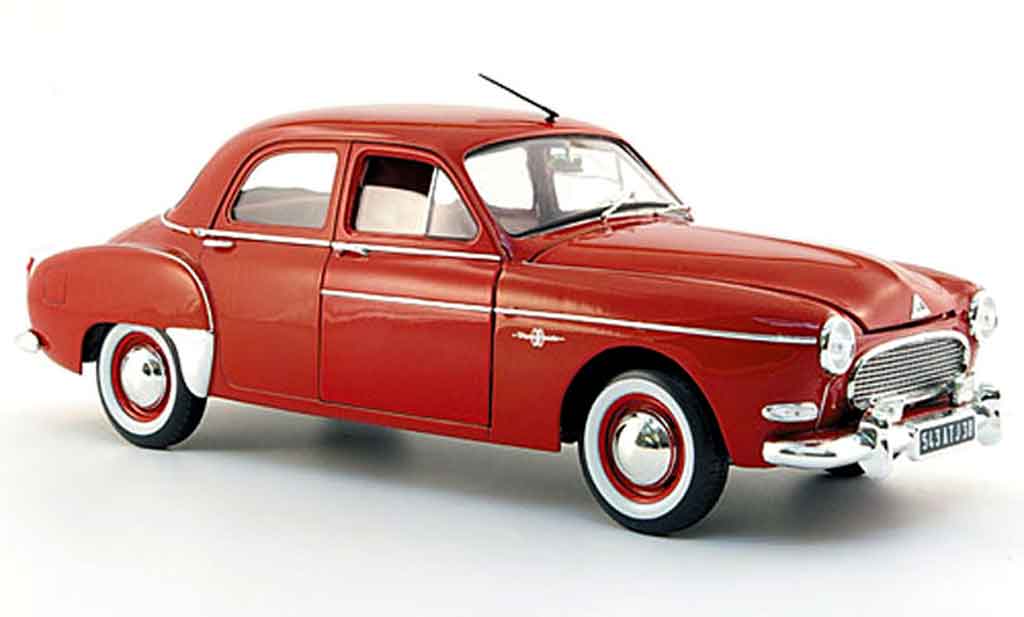 Renault Fregate 1/18 Solido rood 1959 modelauto