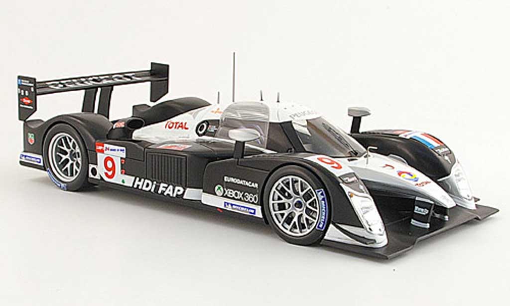 Peugeot 908 2008 1/18 Norev 2008 hdi no.9 montagny/zonta/klien 24h le mans modelauto