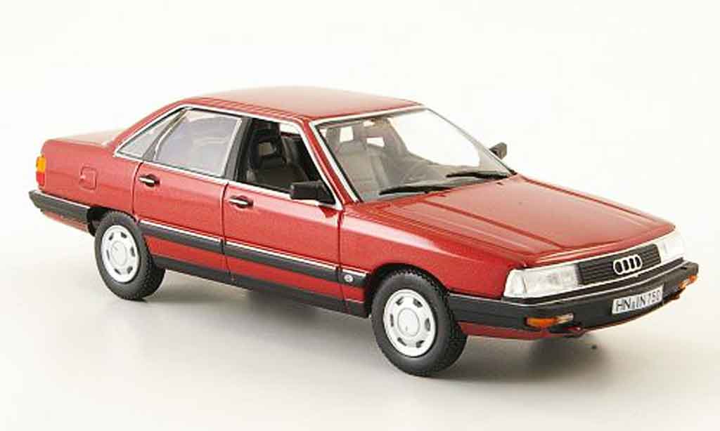 Audi 200 quattro 1/43 Norev rood 1987 modelauto