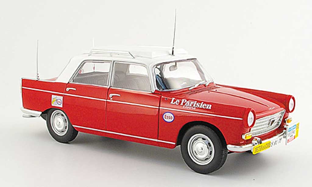 Peugeot 404 Berline 1/18 Norev Sedan directeur de course tour de france 1968 modelauto