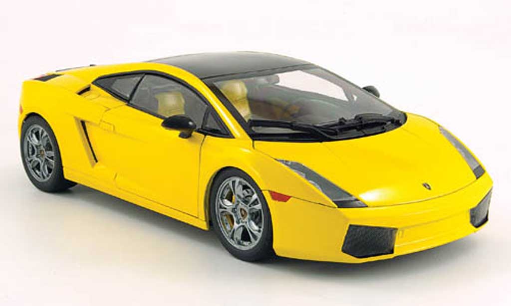Lamborghini Gallardo SE 1/18 Norev SE geel/zwart 2005 modelauto