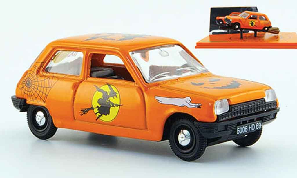 Renault 5 1/43 Norev oranje halloween 1972 modelauto
