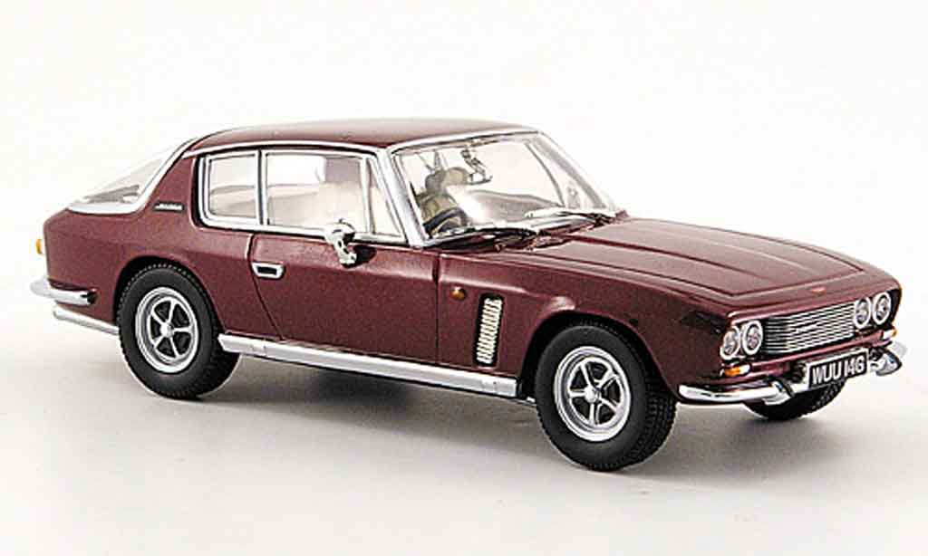 Jensen MK1 1/43 Oxford Interceptor rood modelauto