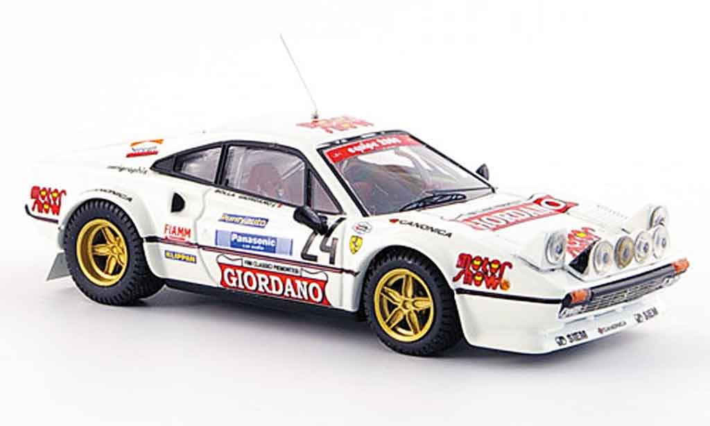 Ferrari 308 GTB 1/43 Best GTB gr. 4 rallye della luna no. 24 1980 modelauto