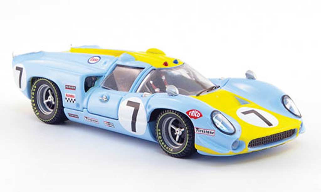 Lola T70 1968 1/43 Best 1968 Coupe No.7 Norinder/Axelsson 24h Le Mans 1968 modelauto