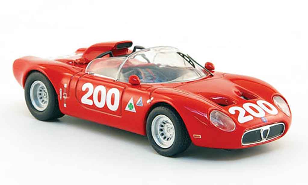 Alfa Romeo 33.2 1967 1/43 M4 1967 fleron no. 200 russo todaro targa florio modelauto