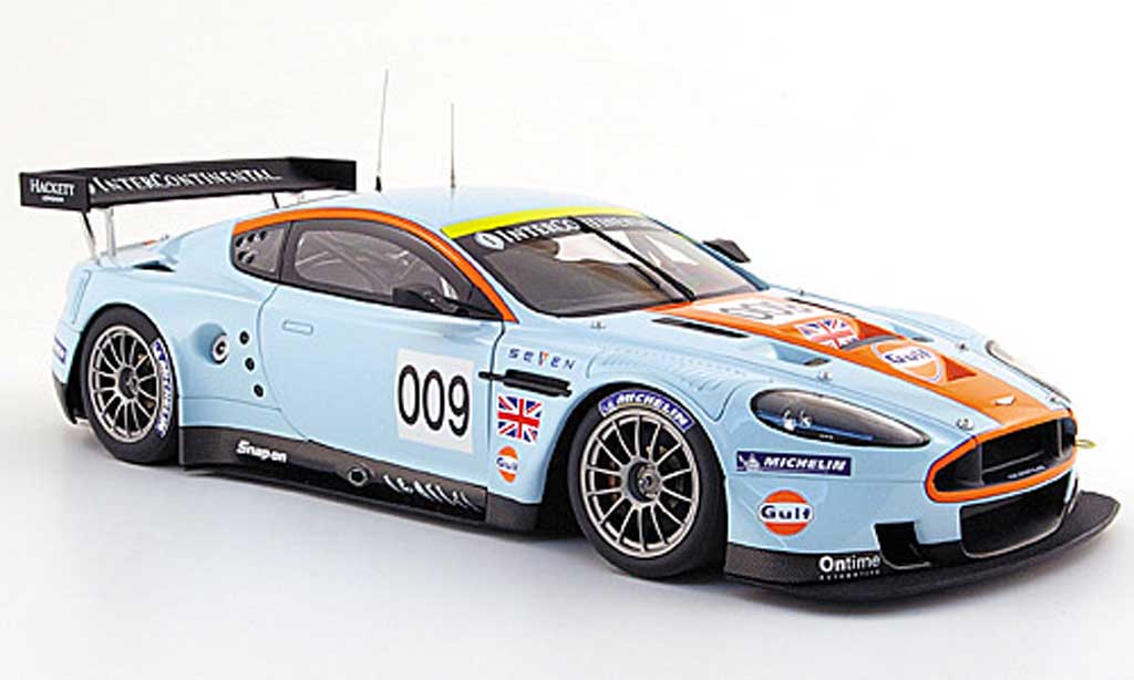 Aston Martin DBR9 1/18 Autoart no.009 gulf 24h le mans 2008 modelauto