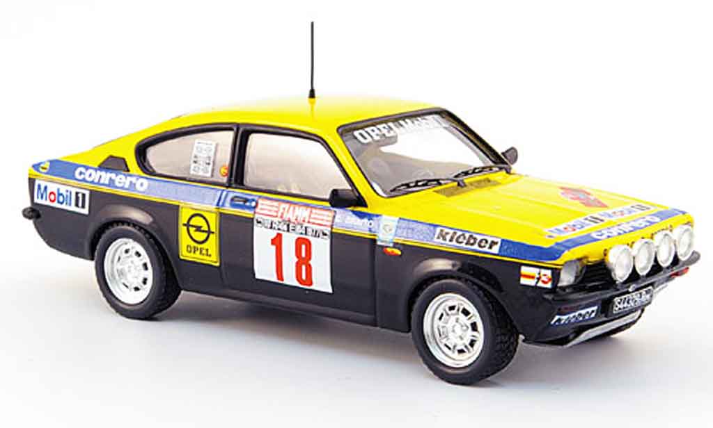 Opel Kadett GT 1/43 Trofeu GT e no.18 conrero elby rallye 1977 modelauto