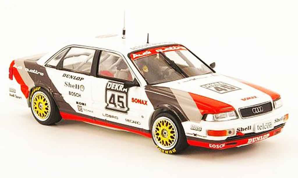 Audi V8 Quattro 1/43 Minichamps Quattro DTM No.45 W.Rohrl DTM Hockenheim 1990 modelauto