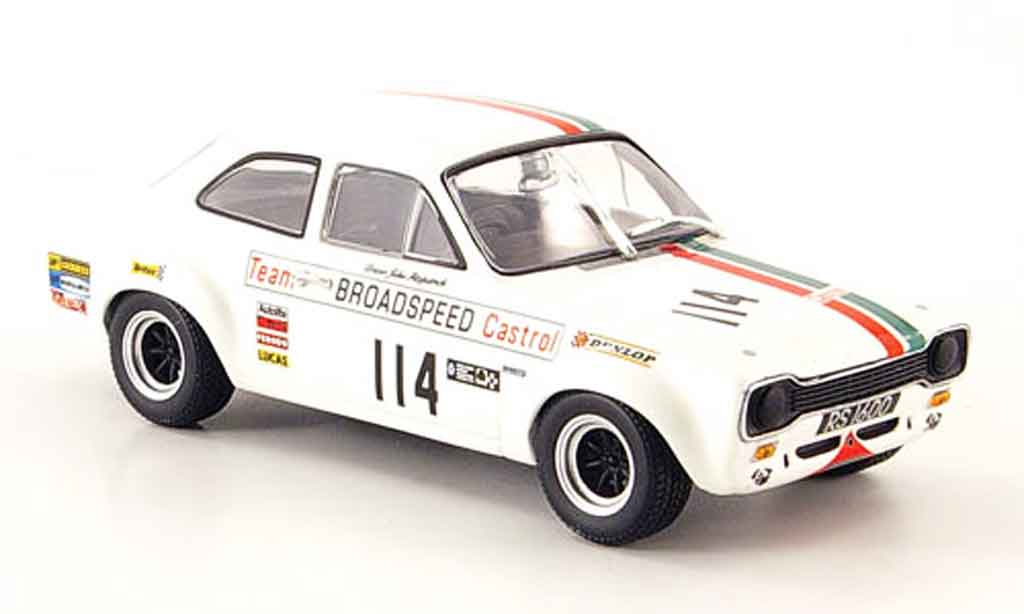 Ford Escort RS 1600 1/43 Minichamps RS 1600 No.114 Castrol Brands Hatch 1971 modelauto