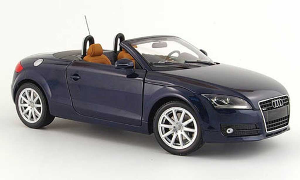 Audi TT Roadster 1/18 Minichamps Roadster blauw 2006 modelauto