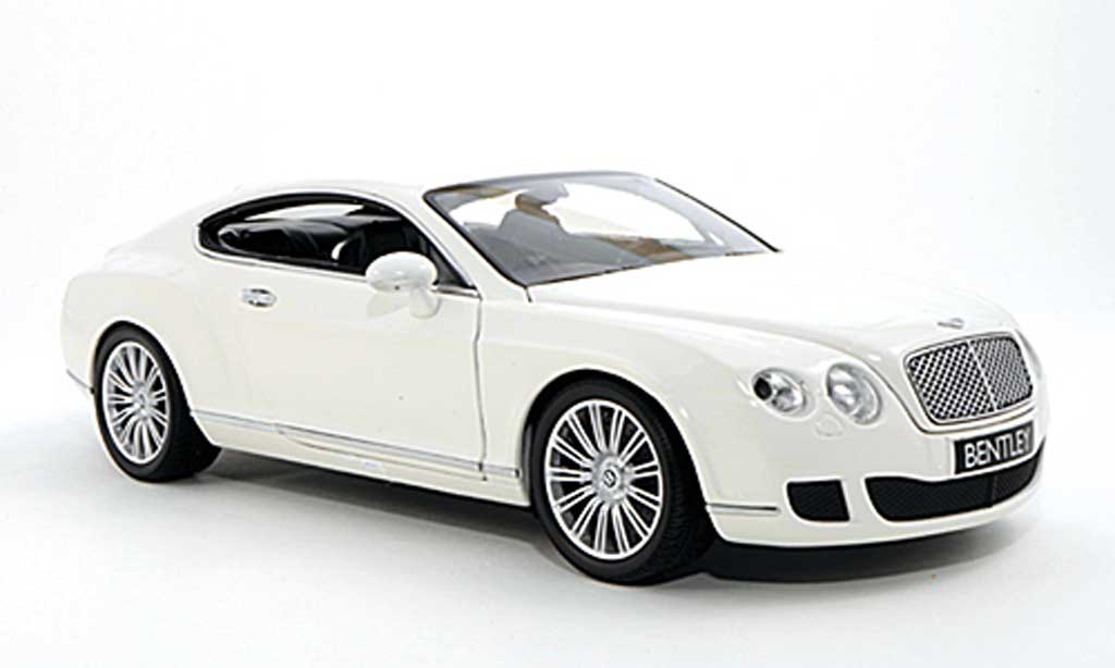 Bentley Continental GT 1/18 Minichamps GT wit 2008 modelauto