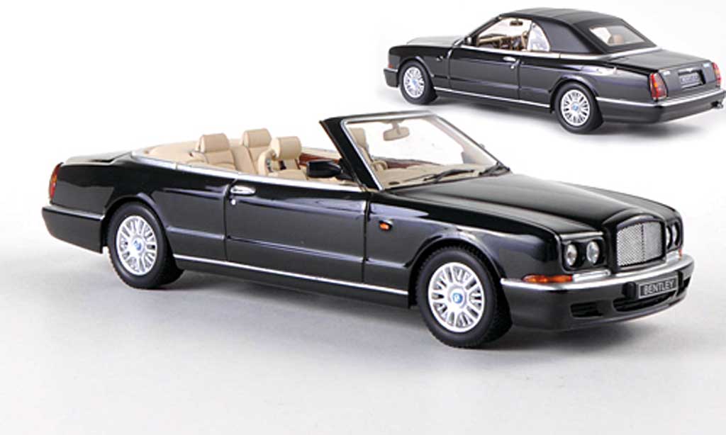 Bentley Azure 1/43 Minichamps zwart 1996 modelauto