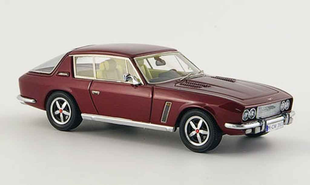 Jensen SIII 1/43 Neo Interceptor rood 1975 modelauto