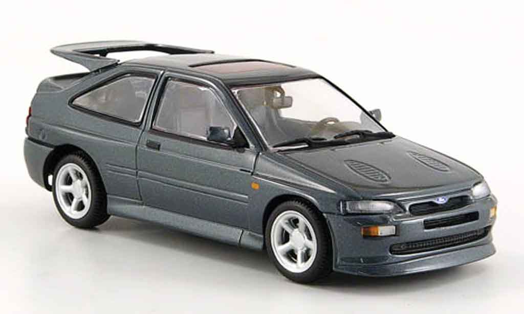 Ford Escort Cosworth 1/43 Minichamps Cosworth grijs 1992 modelauto