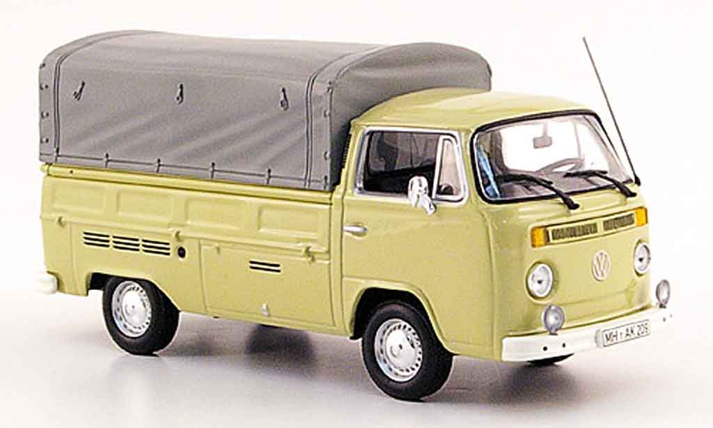 Volkswagen Combi 1/43 Minichamps t 2 pritsche beige 1972 modelauto