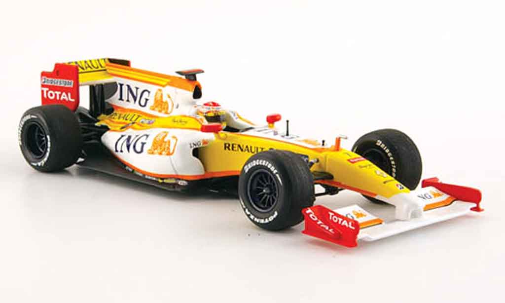 Renault F1 1/43 Minichamps f 1 showcar no.7 2009 modelauto