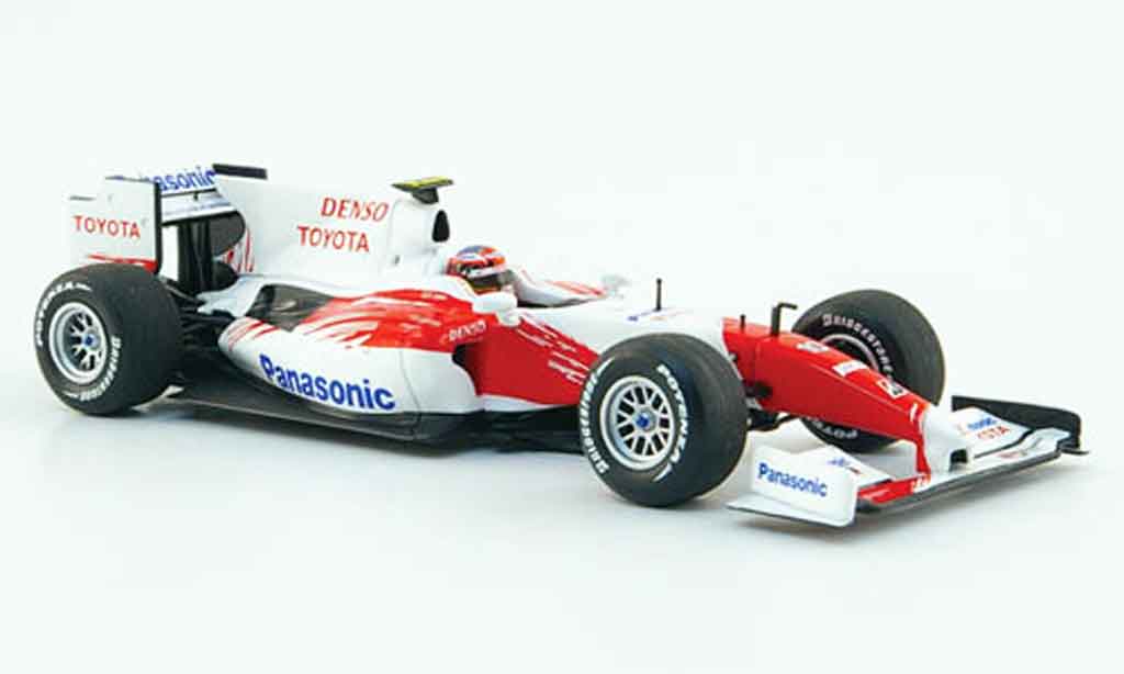 Toyota F1 1/43 Minichamps f 1 showcar panasonic t.glock 2009 modelauto